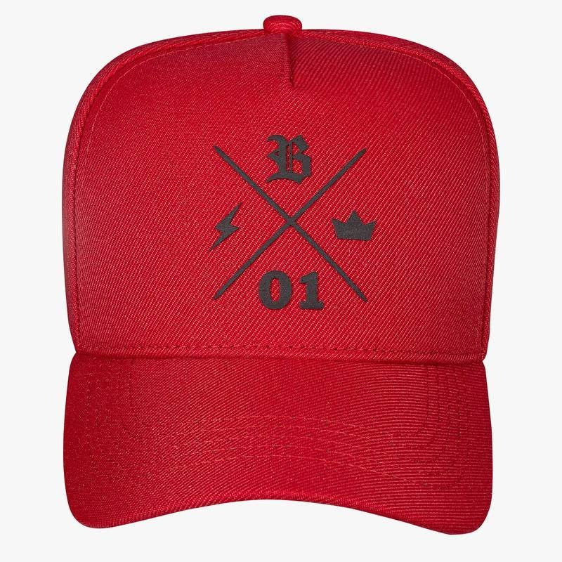 Blck Snapback X Zero One Red