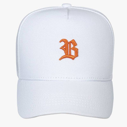 Blck Snapback White Hipnotize Orange .