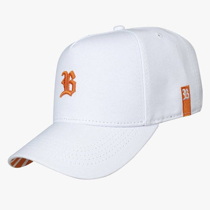 Blck Snapback White Hipnotize Orange .