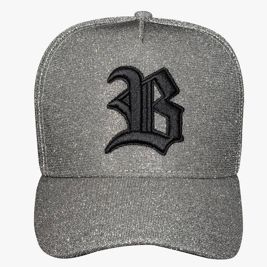 Blck Snapback Logo 3D Super Bright Gray.