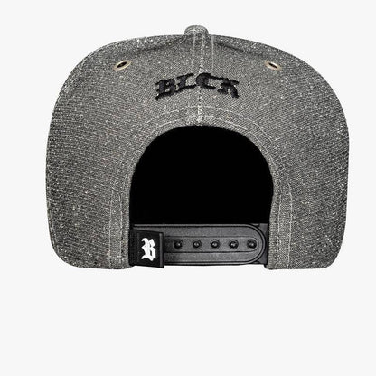 Blck Snapback Logo 3D Super Bright Gray.