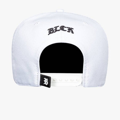 Blck Snapback White stamped Copper