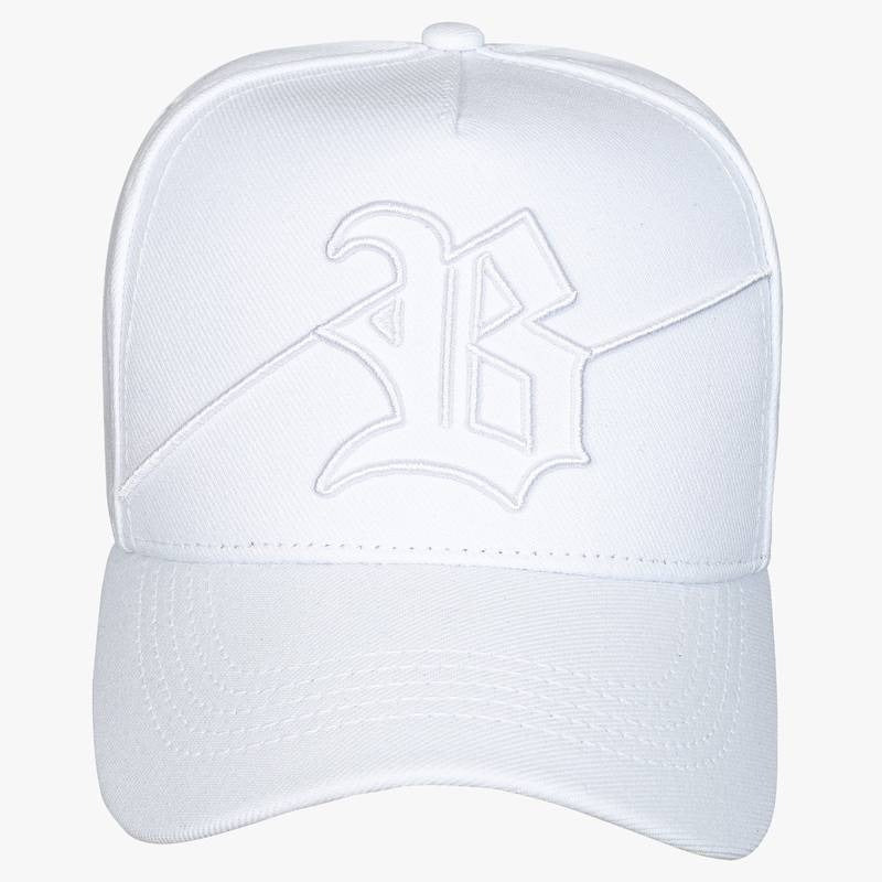 Snapback White B Line Contour